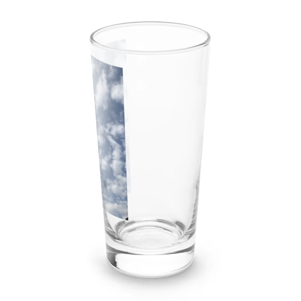 そらの4月13日の青空 Long Sized Water Glass :right