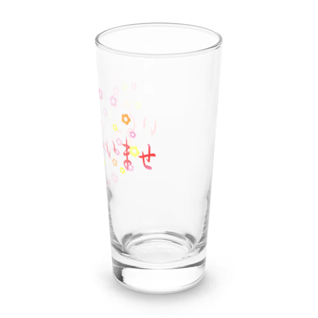 ainarukokoroのいらしゃいませ　花 Long Sized Water Glass :right