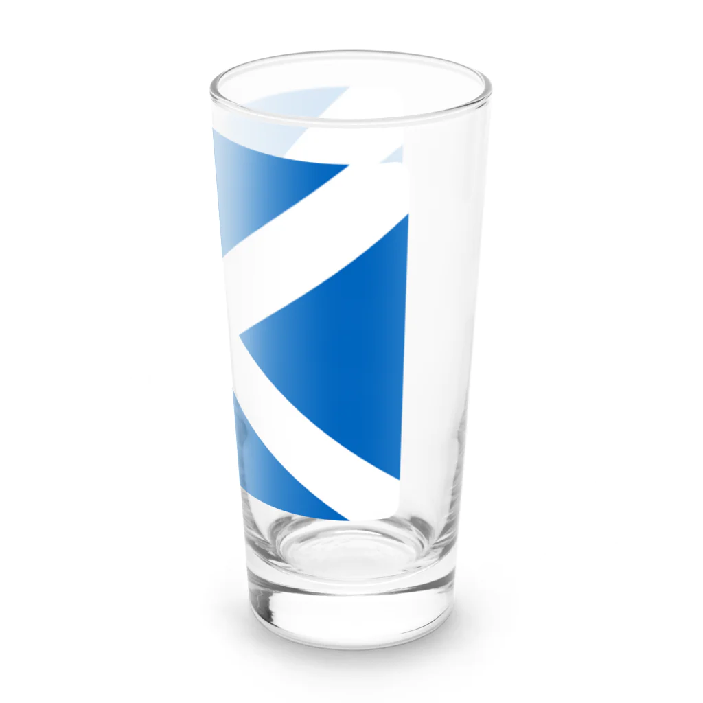 お絵かき屋さんのスコットランドの国旗 Long Sized Water Glass :right