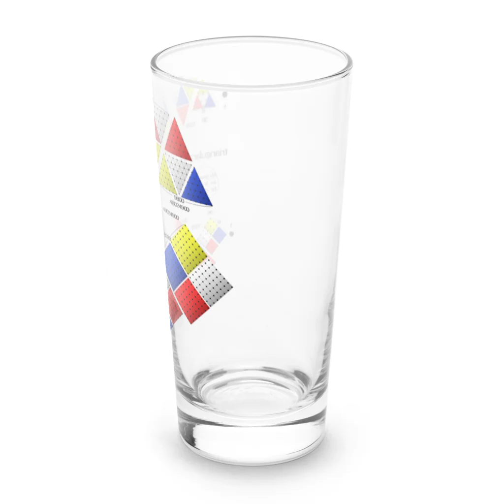 Otto Cohenの三角数＝四角数 Long Sized Water Glass :right