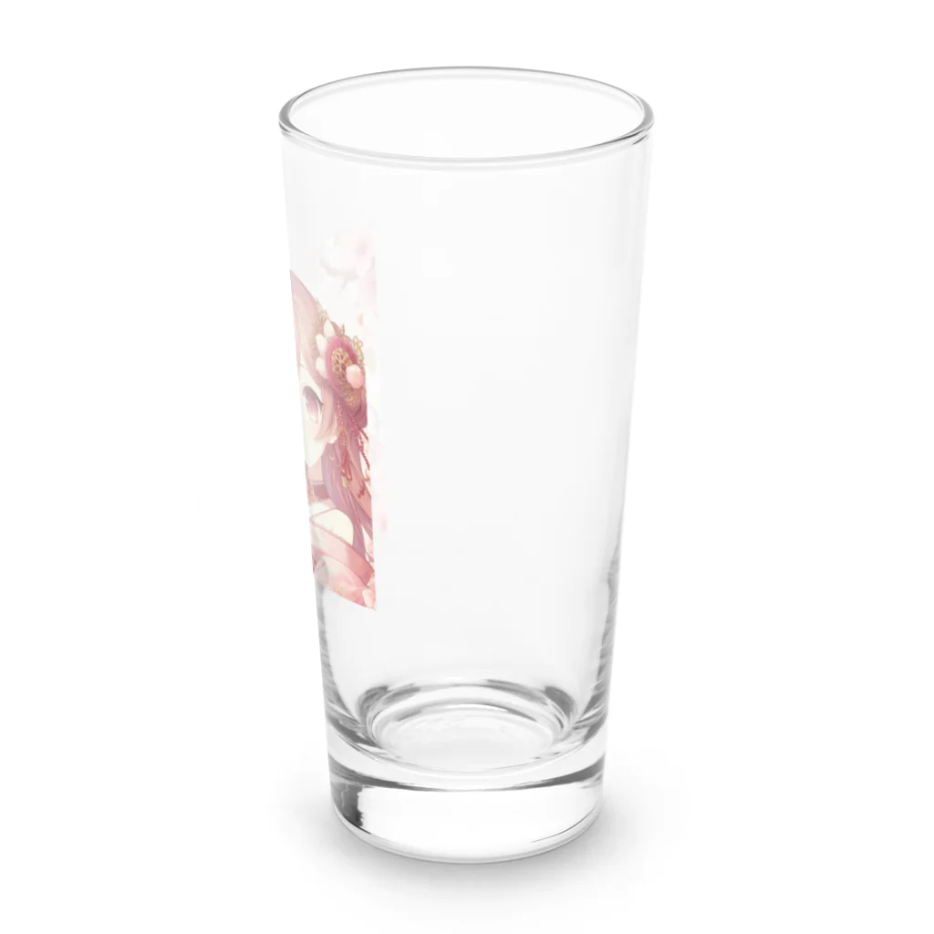 Japan-sakuraの桜の乙姫 Long Sized Water Glass :right