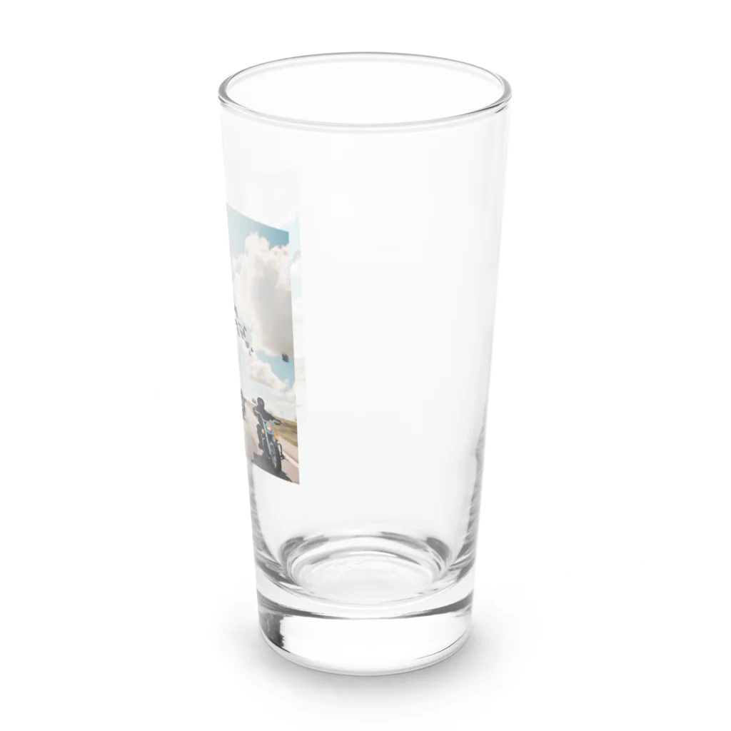 the blue seasonの風を切って、空と地を繋ぐ Long Sized Water Glass :right