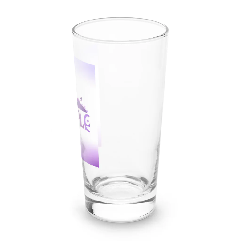 ねこにんじゃショップの紫の世界 Long Sized Water Glass :right