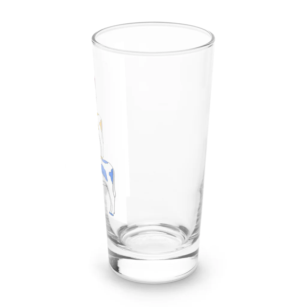 Taiyo の信号牛 Long Sized Water Glass :right