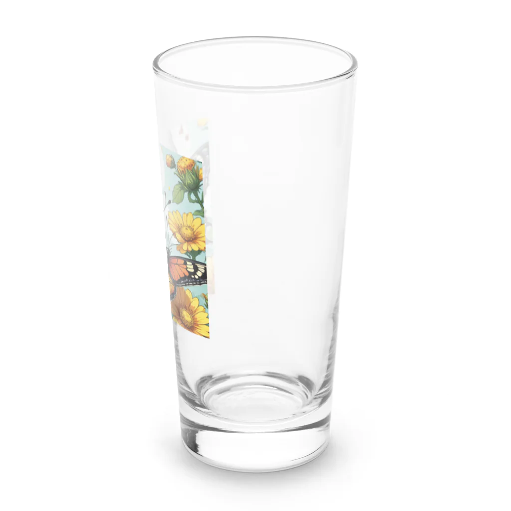 HERAX(へラックス）2号店の美しき蝶の舞 Long Sized Water Glass :right