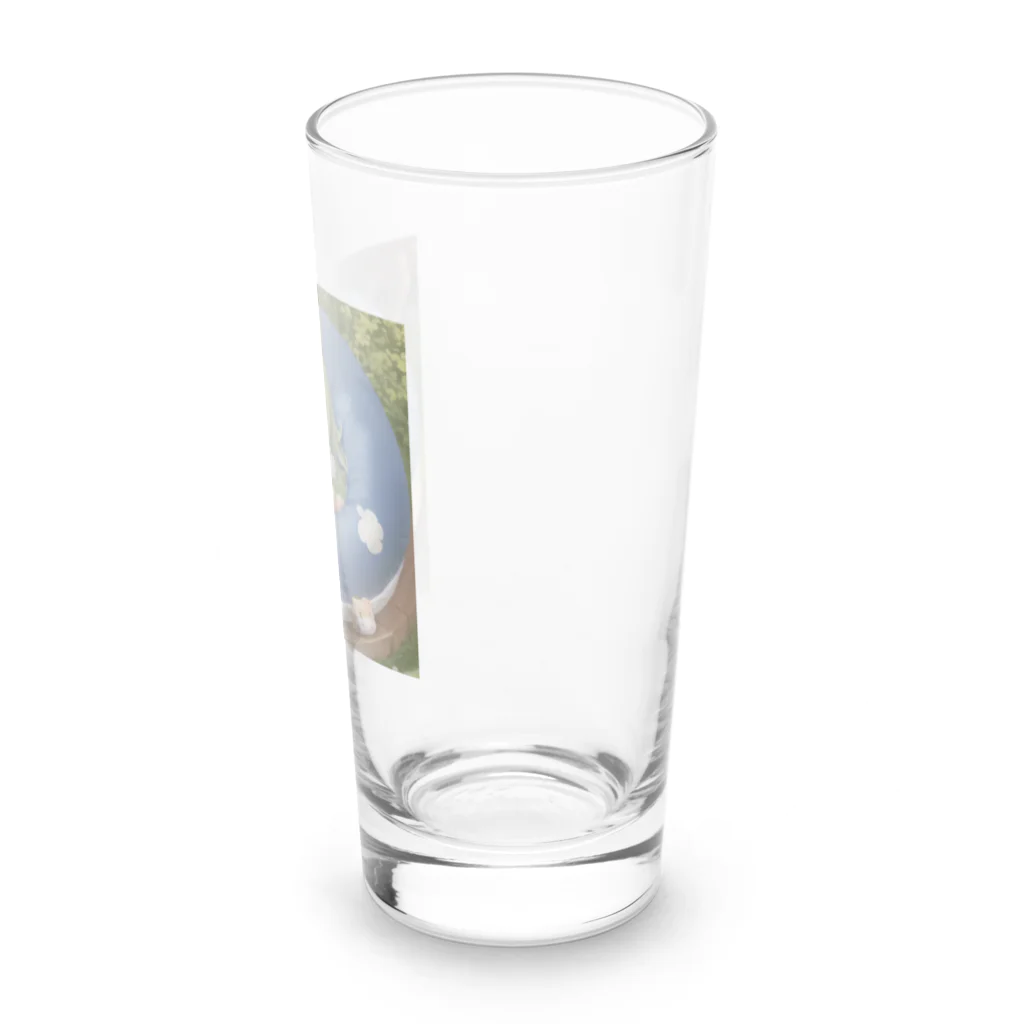 DIMDIMの脳内ショップのうるうるな眼の可愛い女の子 Long Sized Water Glass :right