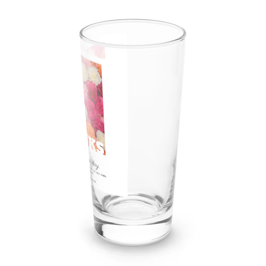 AstelaSの母の日のプレゼント🎁 カーネーション Long Sized Water Glass :right