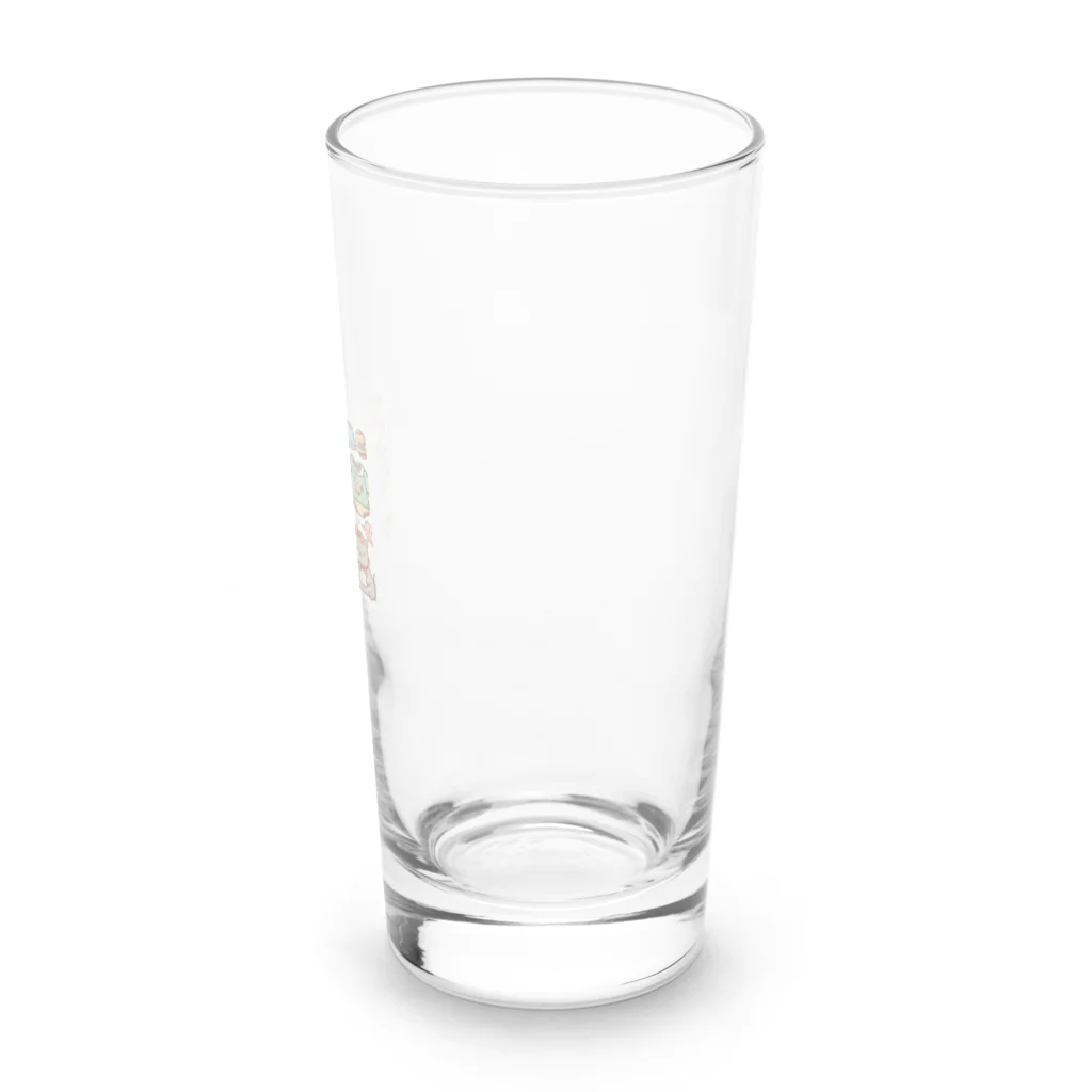 moyasi_777のanimals Long Sized Water Glass :right