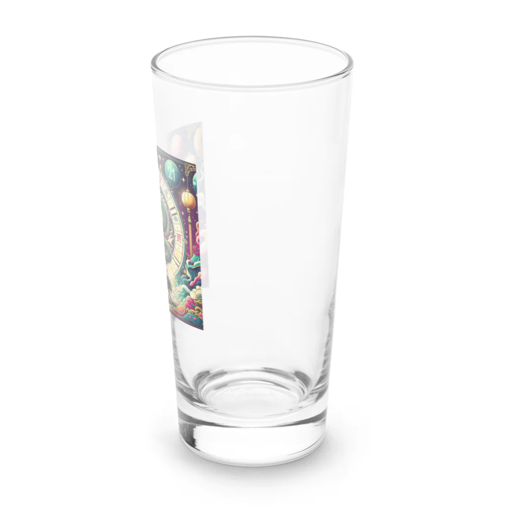 RISE　CEED【オリジナルブランドSHOP】の金運ドラゴン Long Sized Water Glass :right