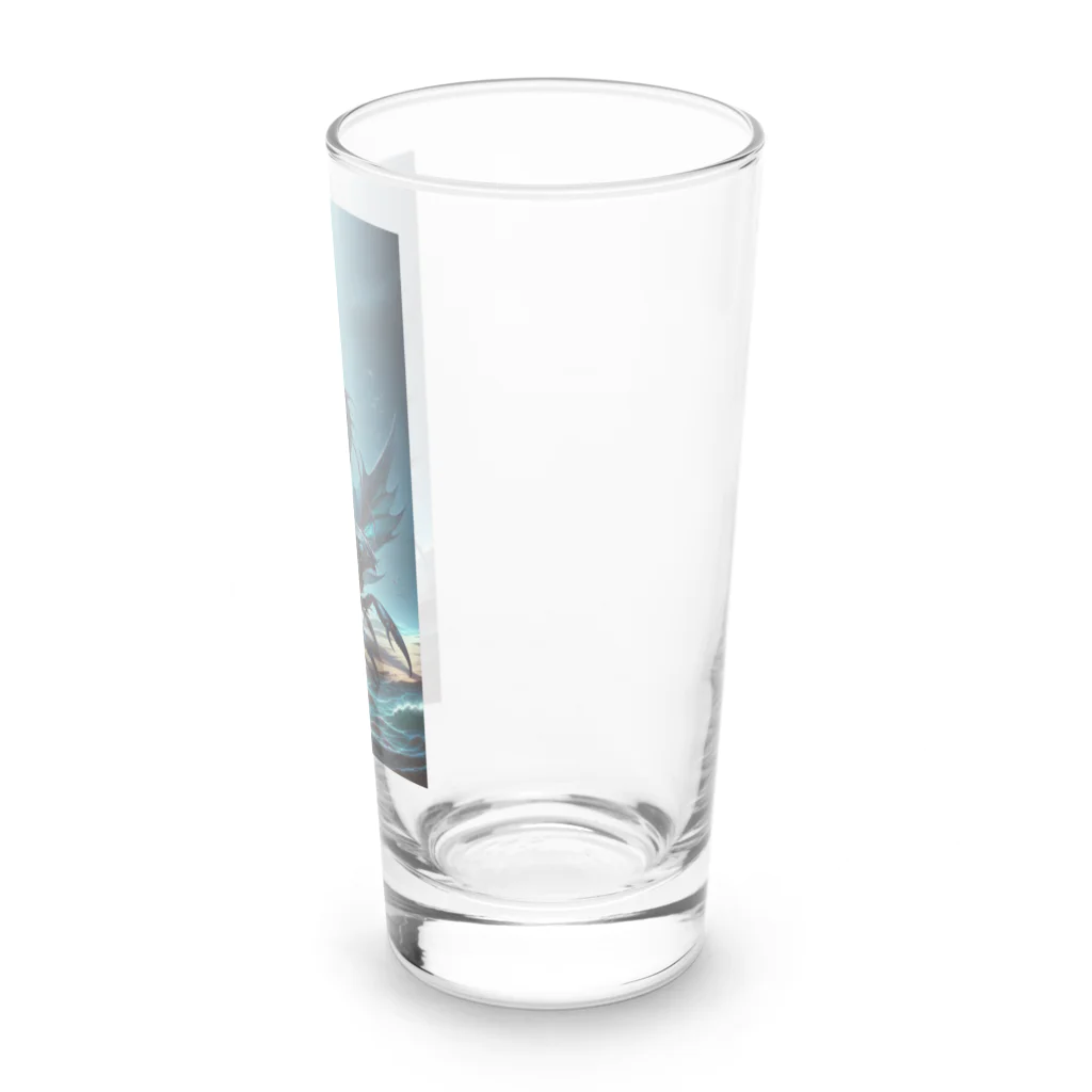 AI空想生き物図鑑のブラックマンタ×サソリ Long Sized Water Glass :right