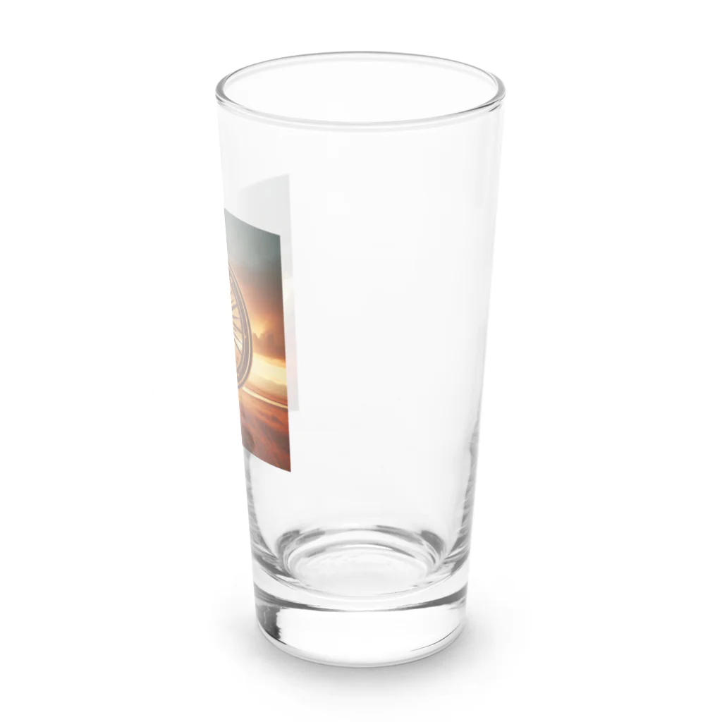 Qten369のサバンナの太陽 Long Sized Water Glass :right