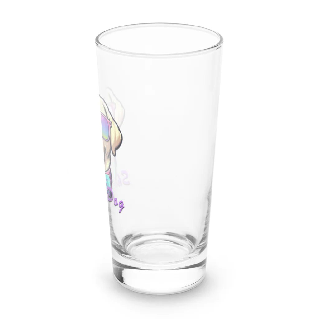 Shades DOGのラブラドールレトリーバー（A） Long Sized Water Glass :right