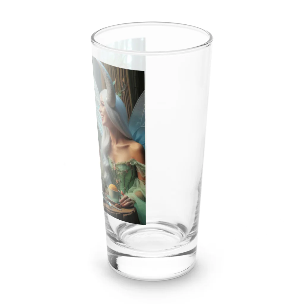 風光と妖精のねぇ聞いてよ　こないださぁ〜 Long Sized Water Glass :right