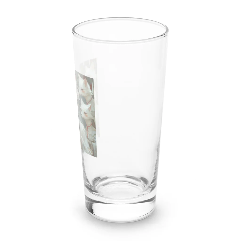 AQUAMETAVERSEの狐の嫁入り　なでしこ1478 Long Sized Water Glass :right