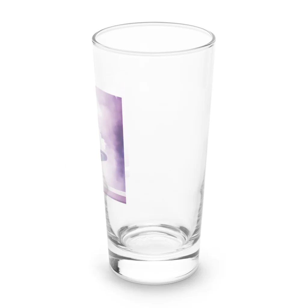 パープルルームのヨガを極める美しさ Long Sized Water Glass :right