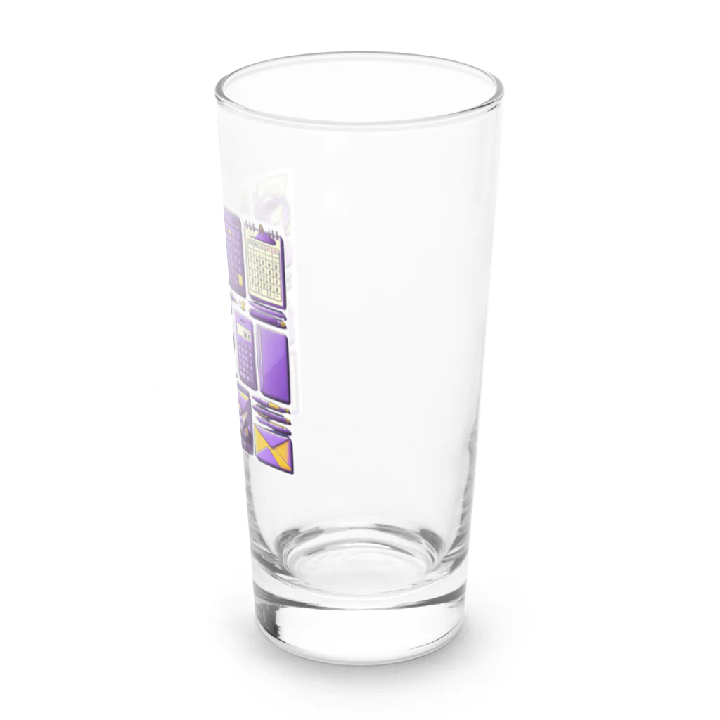 パープルルームのビジネスを成功に導くラッキーアイテム！ Long Sized Water Glass :right