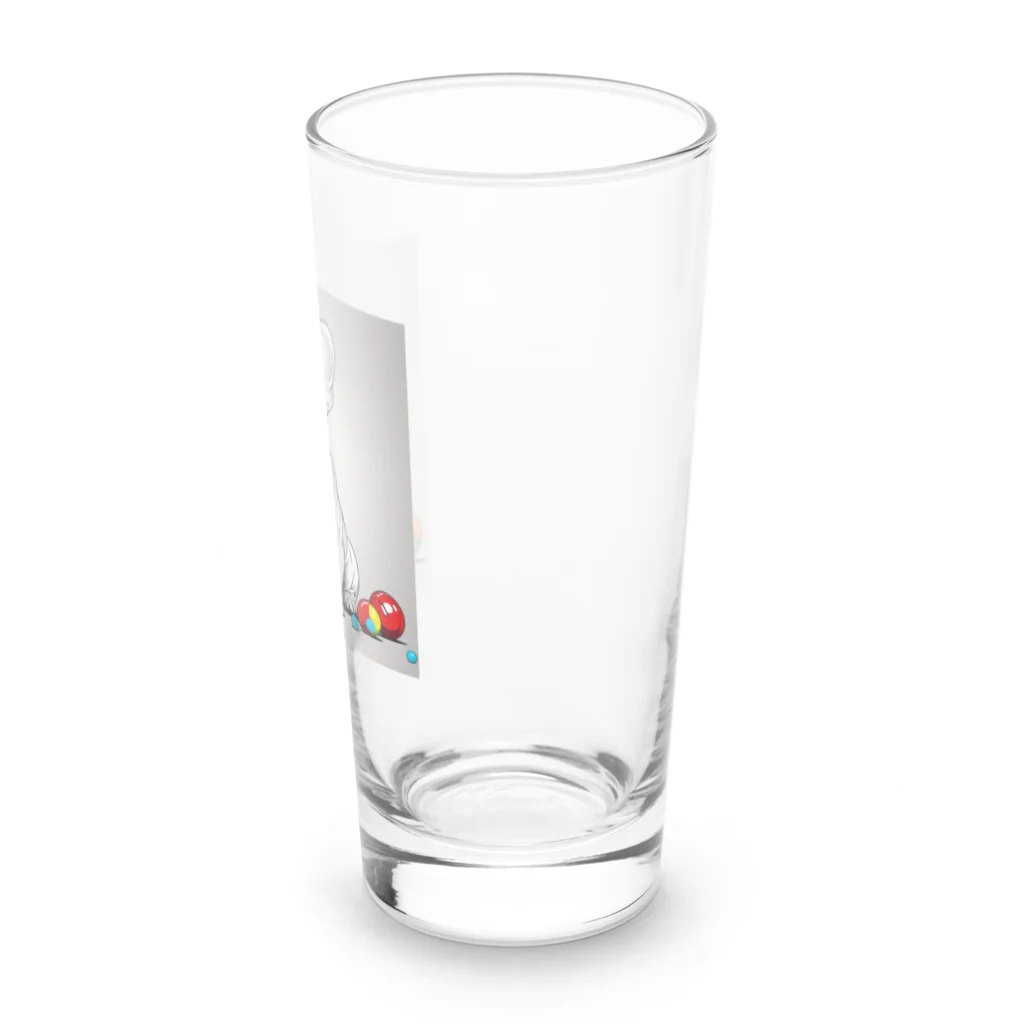 morisutoのいたずら好きなフレンチブルドッグ Long Sized Water Glass :right