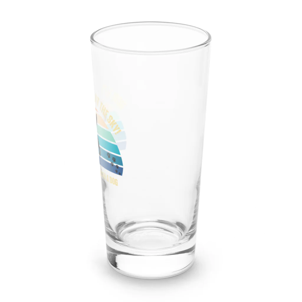 dreamy-designのわんちゃん　ビーグル Long Sized Water Glass :right