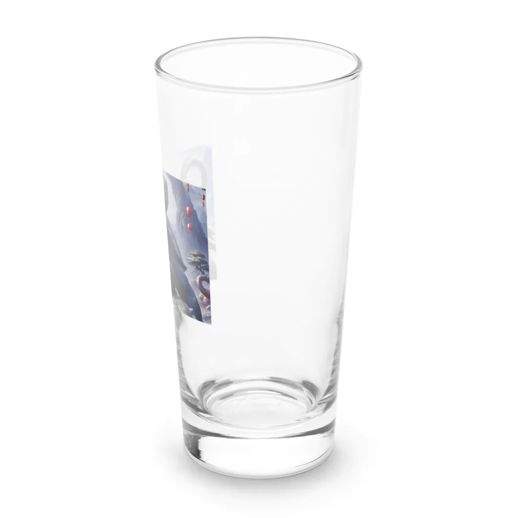 mamori_shopの北方守護★黒き霊亀 玄武 Long Sized Water Glass :right