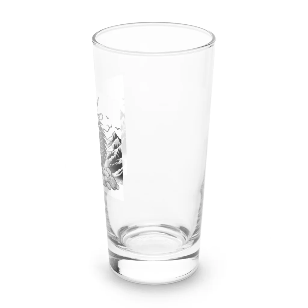 Pokacocoaの龍 Long Sized Water Glass :right