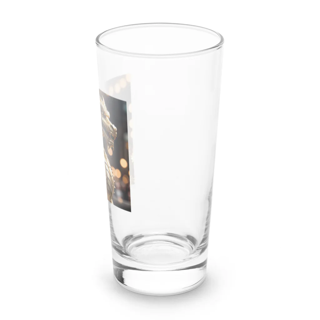 幻想都市の金のドラゴン Long Sized Water Glass :right