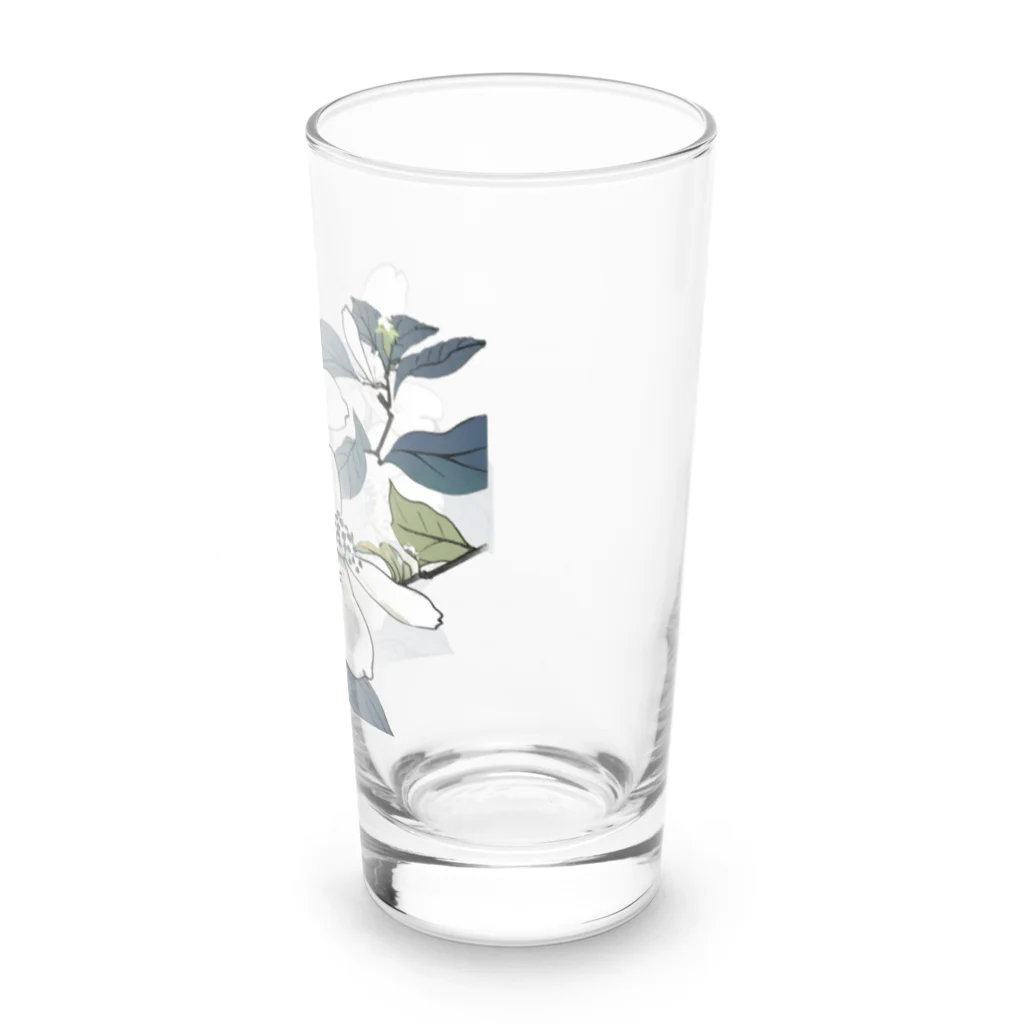 RetrowaveFlowerのRetrowaveFlower-ハナミズキ- Long Sized Water Glass :right