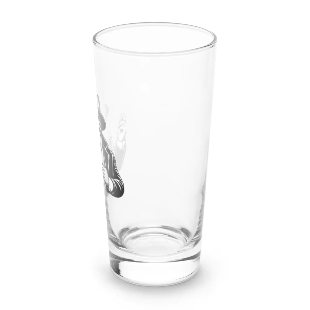 age3mのブルースキャットマン Long Sized Water Glass :right