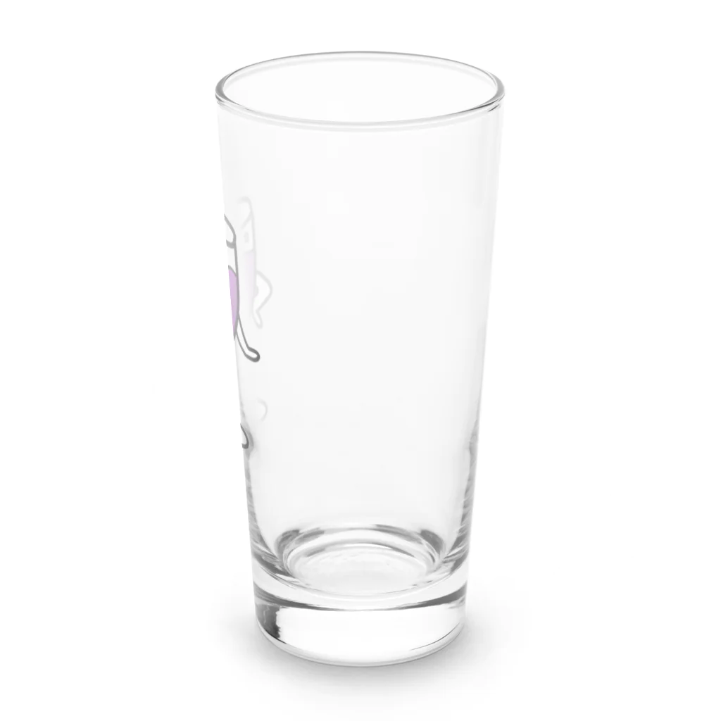 なななちのこんばんワイン Long Sized Water Glass :right