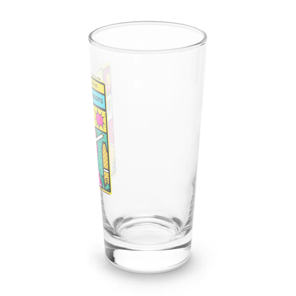 わっふるアートのネオ・シガレットボックス Long Sized Water Glass :right