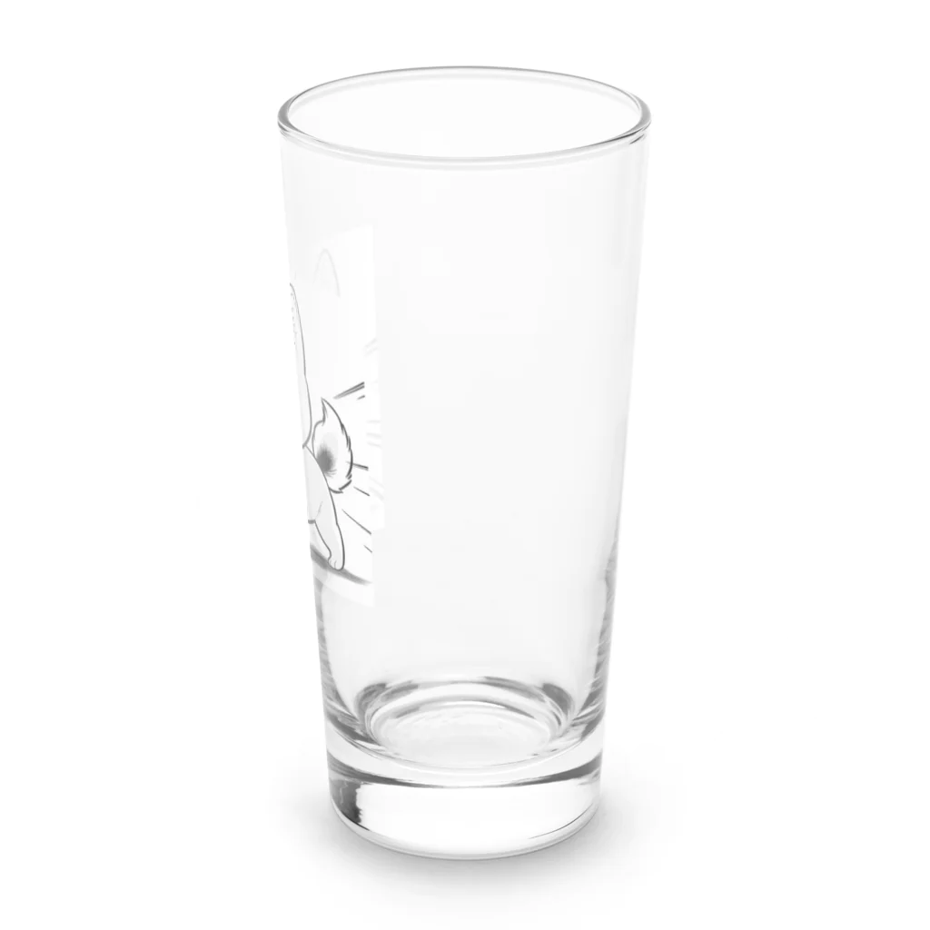 ちょっぴりいやされるイラストやさんのたくさんの愛らしさと癒し Long Sized Water Glass :right