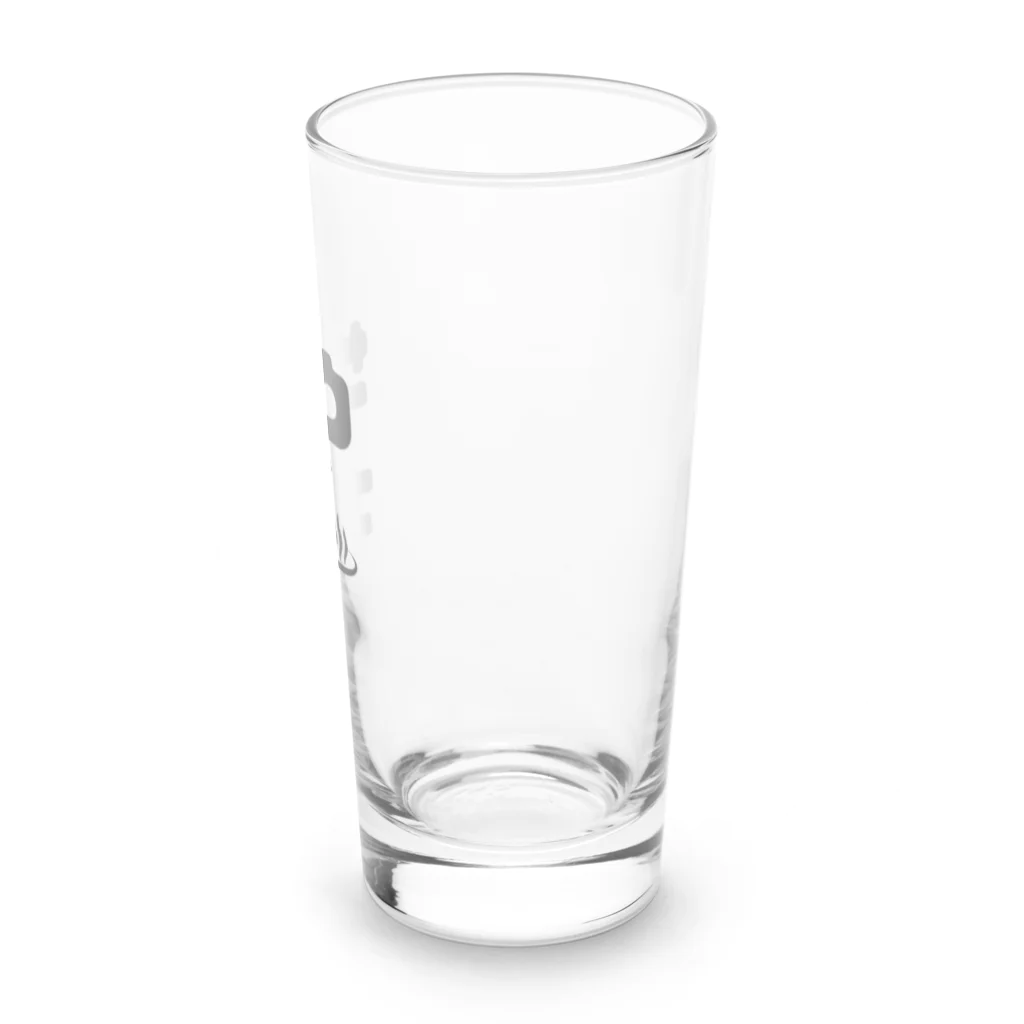 オモシロTシャツ販売のサウナくん Long Sized Water Glass :right