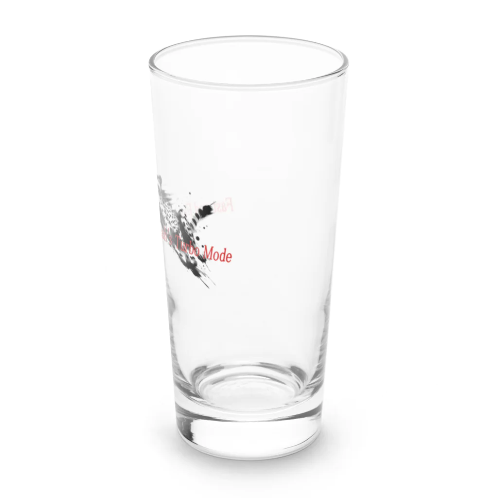 E.Pの墨絵「チーター」 Long Sized Water Glass :right