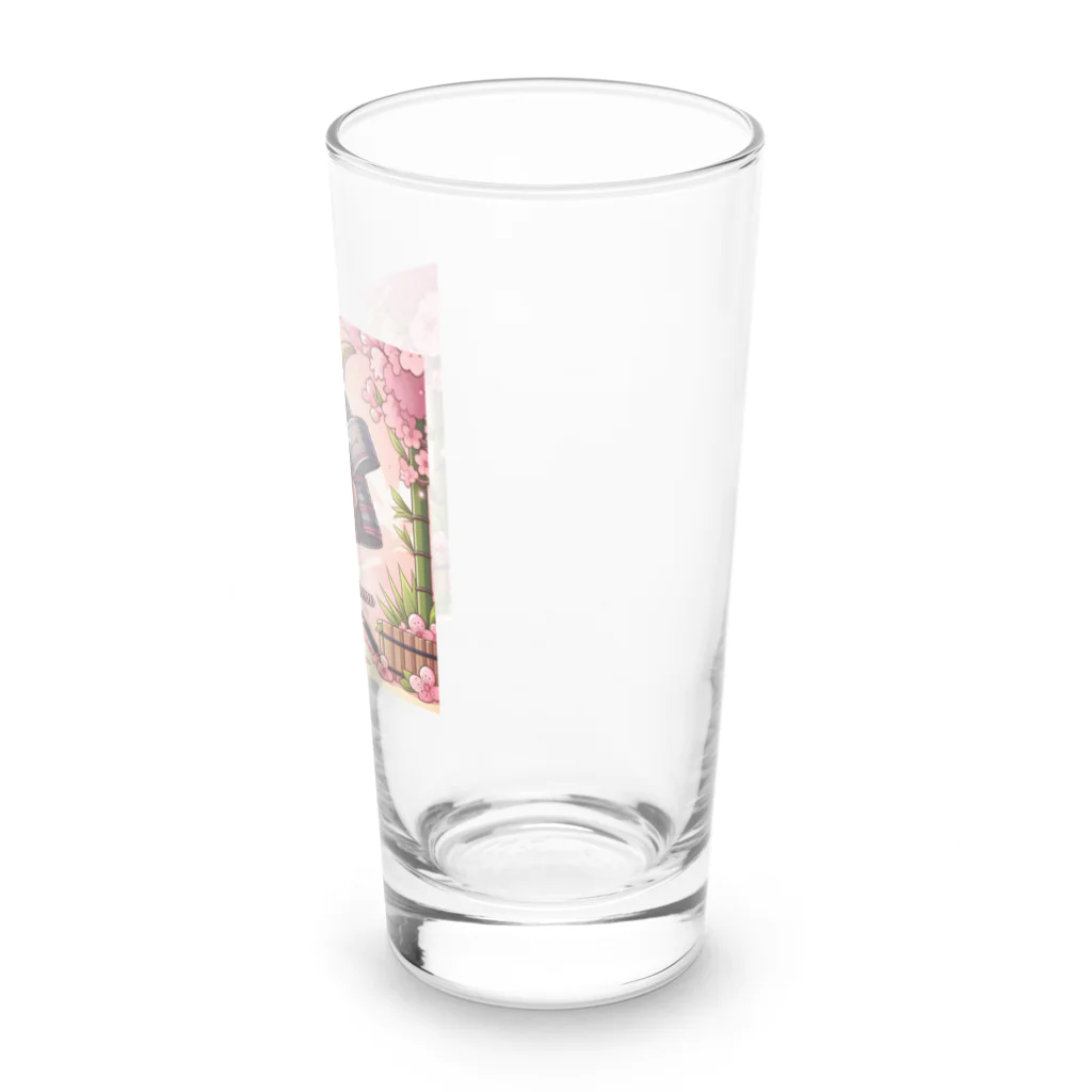 日本文化デザインショップの可愛いくノ一 Long Sized Water Glass :right