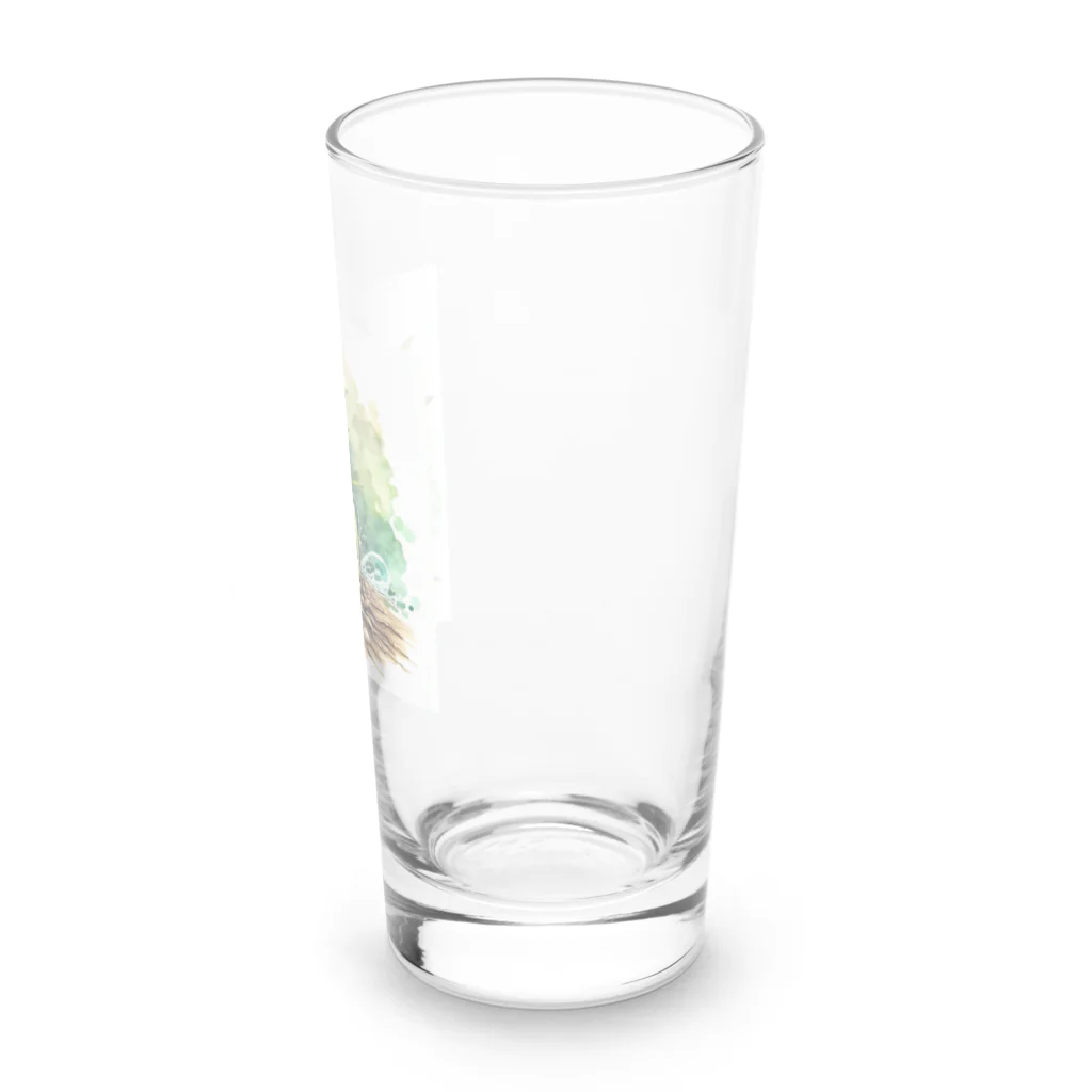 yielanggo007の緑の竹の子 Long Sized Water Glass :right