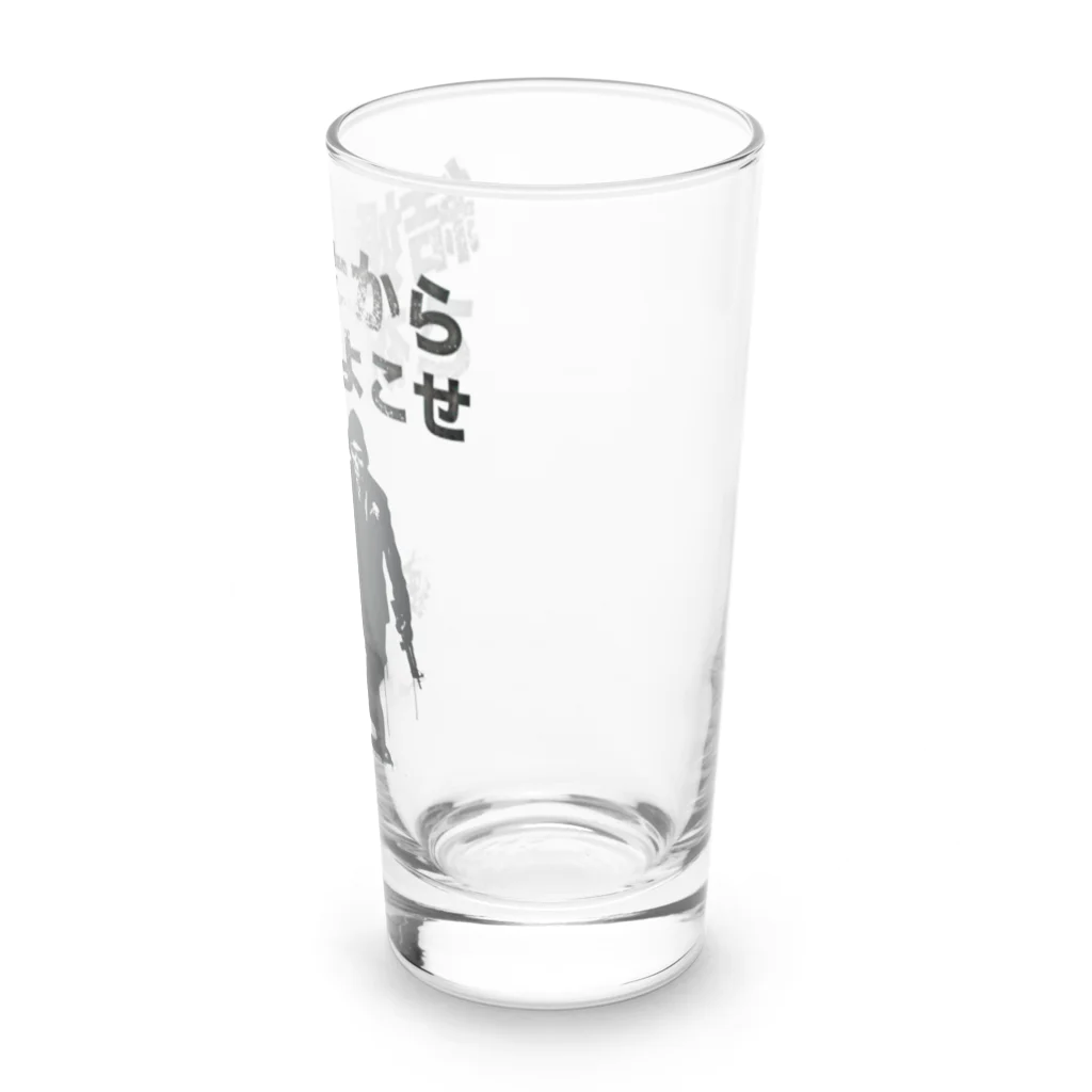 muscle_oniisanの結婚したからご祝儀よこせ Long Sized Water Glass :right