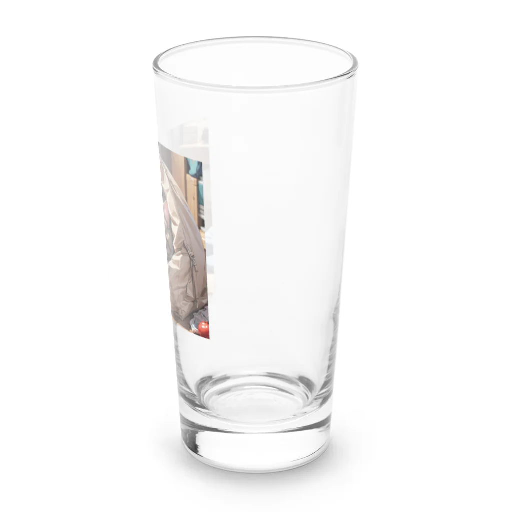 KikimimiネコのKikimimiネコ（袋入り） Long Sized Water Glass :right