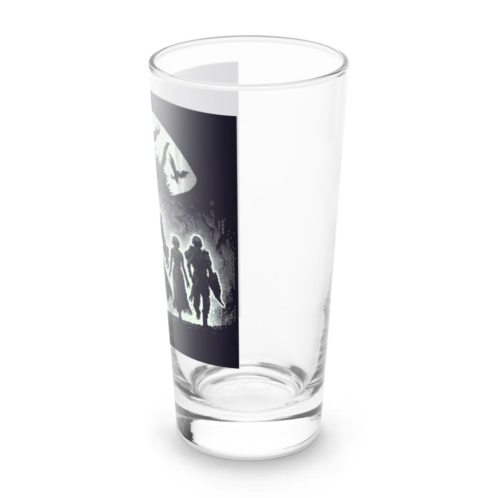 ドット屋のドット絵 5人組 Long Sized Water Glass :right