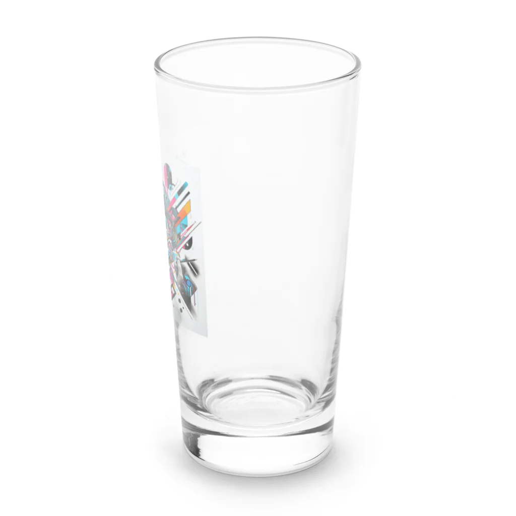 のだまクリエイターズらぼの近未来アート Long Sized Water Glass :right