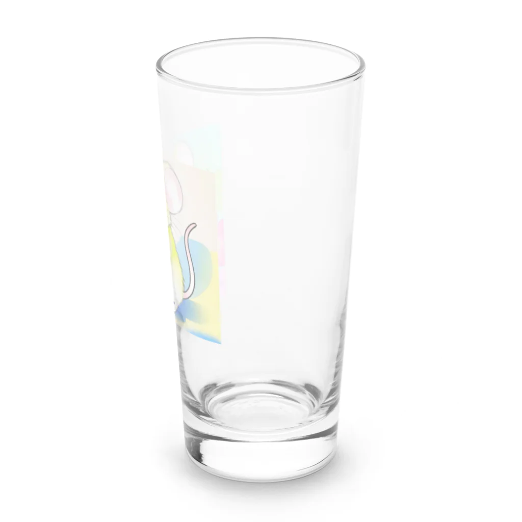 いちごソーダのねずみのスニーキー Long Sized Water Glass :right