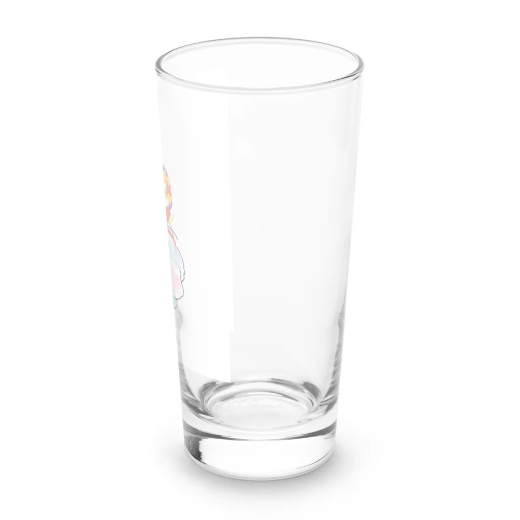 猫とガラスペンのかにっこ Long Sized Water Glass :right