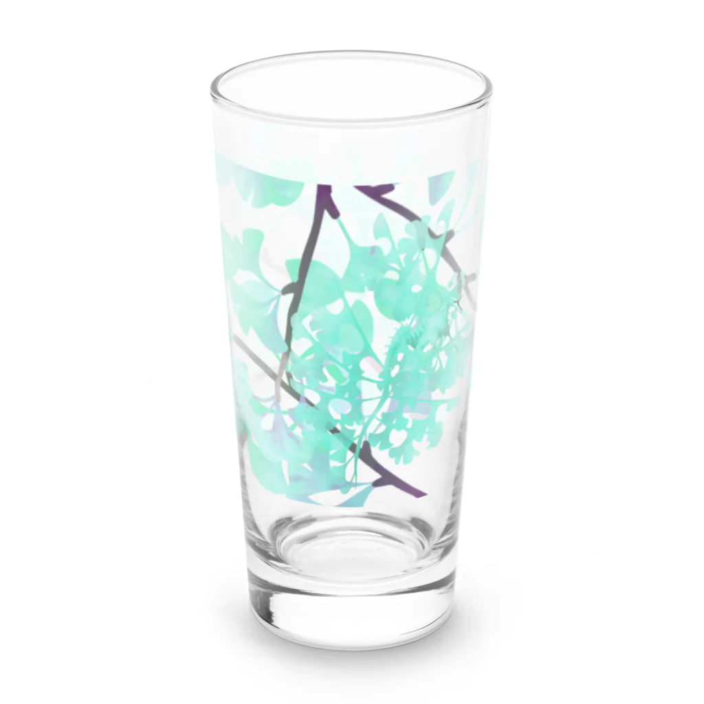 斗巳【キメラ鉛筆】のLSDイチョウ　ミント Long Sized Water Glass :right