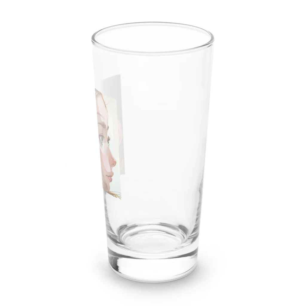 shiba9の美人 Long Sized Water Glass :right