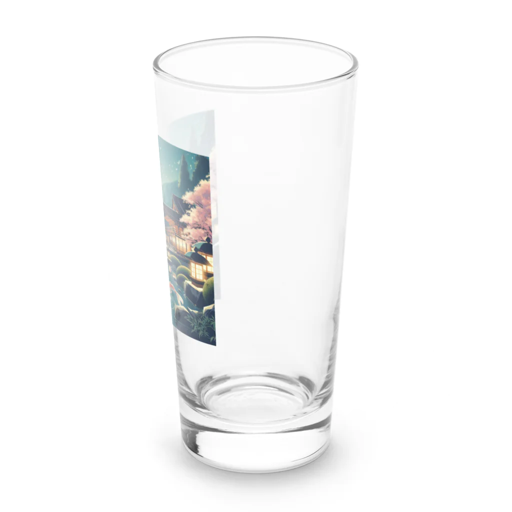 癒しの部屋の和モダンな風景 Long Sized Water Glass :right