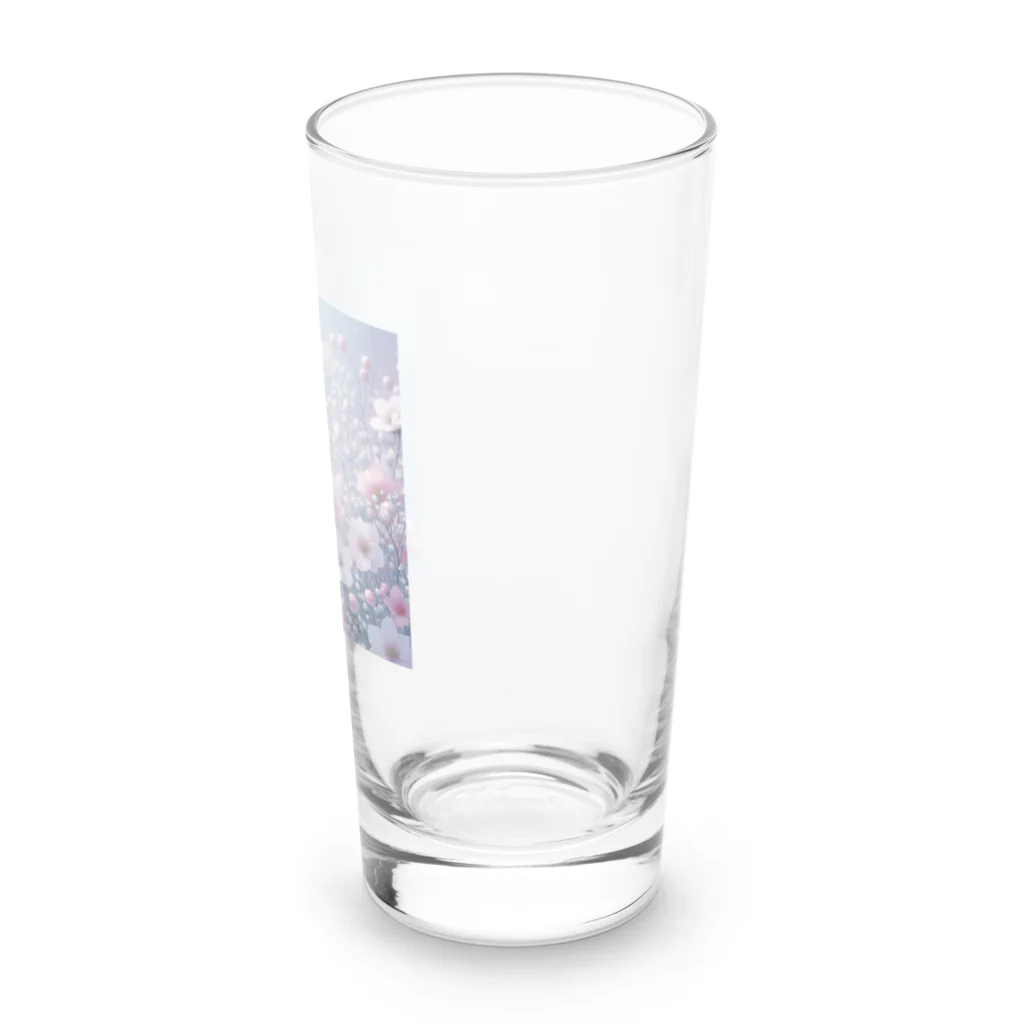 2024billionの花と宝石の妖精4月1 Long Sized Water Glass :right