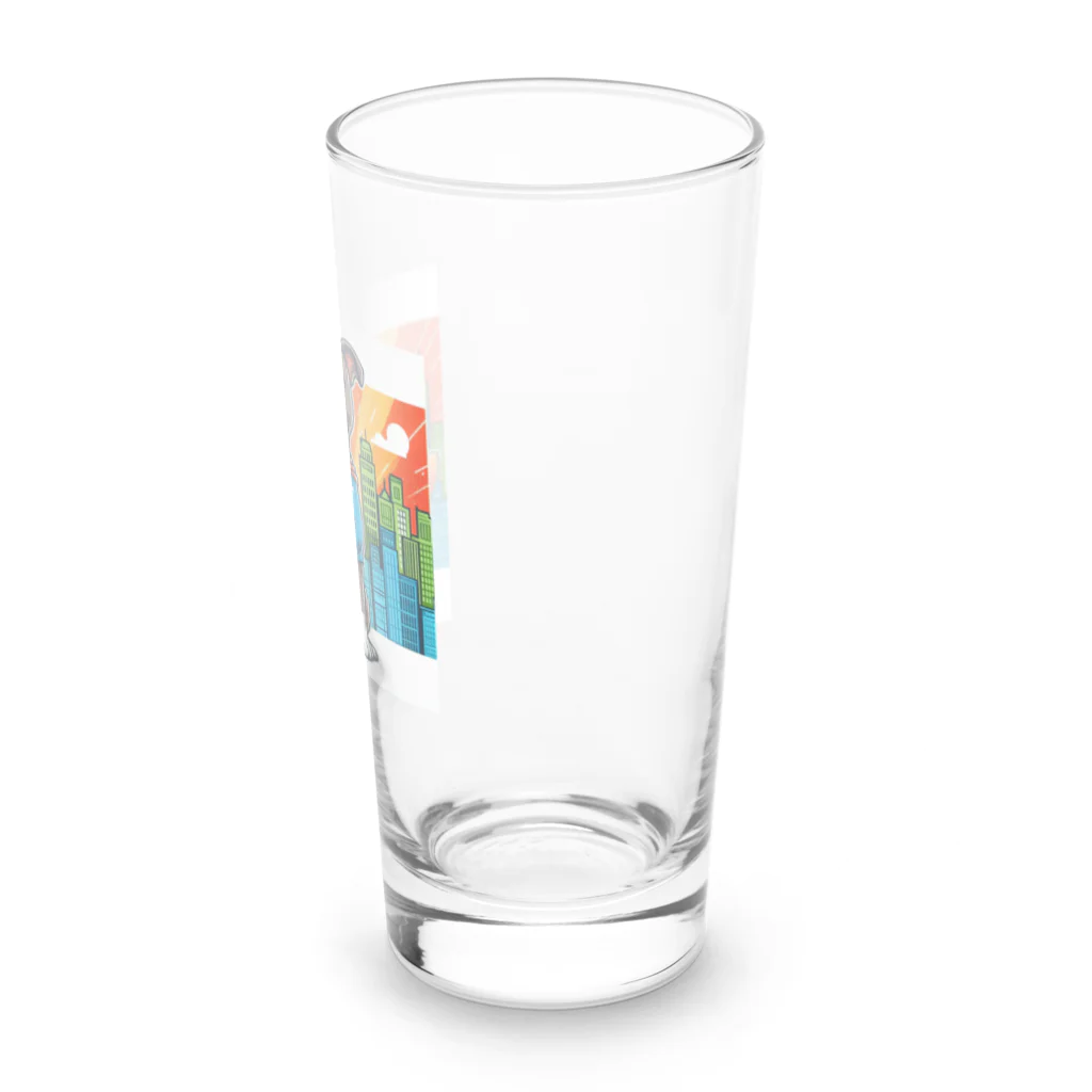 UDKshopのマッスルドッグマン Long Sized Water Glass :right