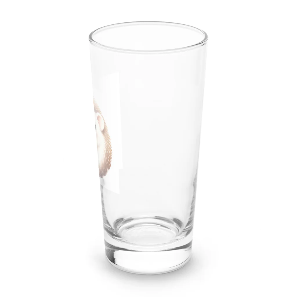 しんすけのお母さんハリネズミ Long Sized Water Glass :right