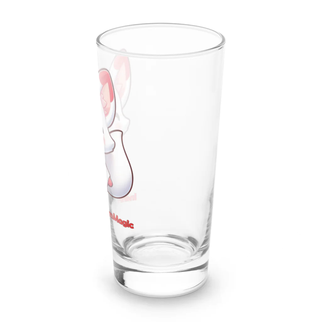 大江戸花火祭りのInari Fox Charm Magic～稲荷の狐1-2 Long Sized Water Glass :right