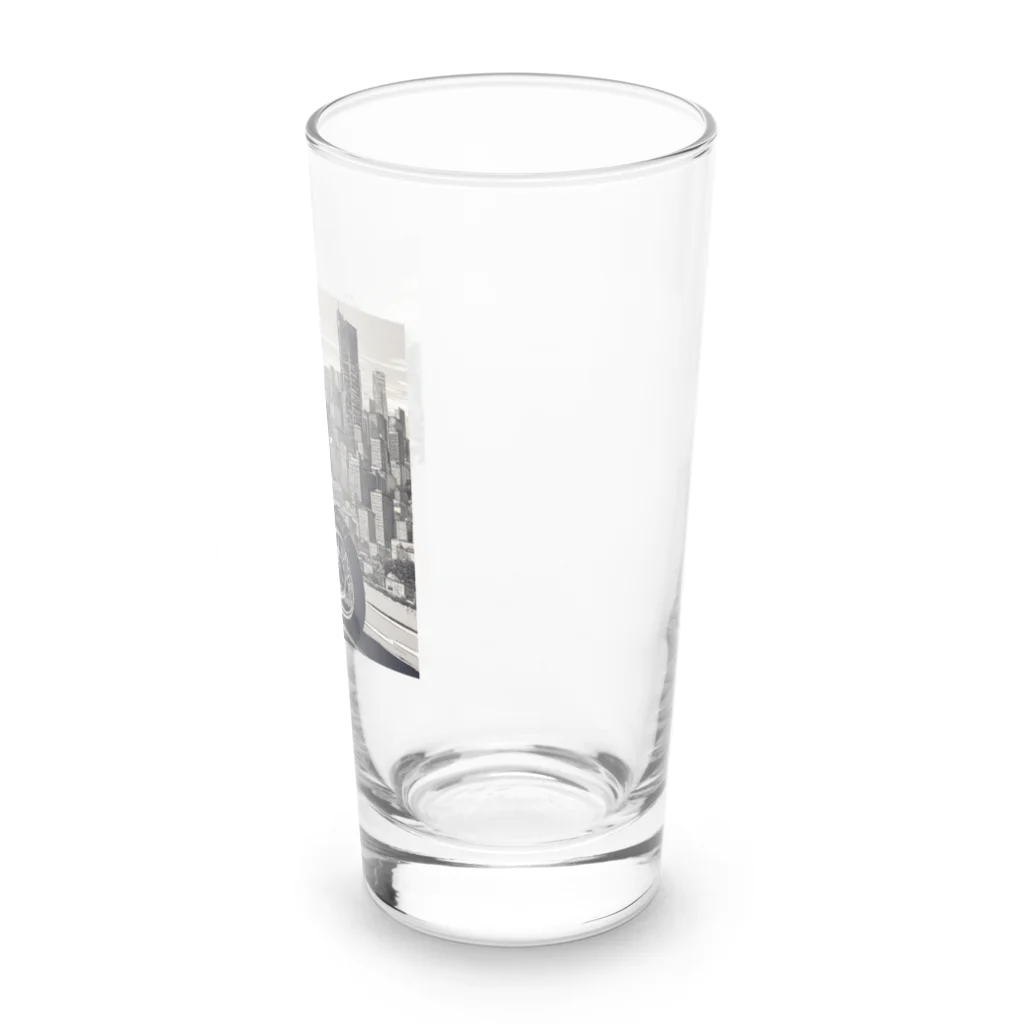 the blue seasonの都市の鼓動を感じるライド Long Sized Water Glass :right