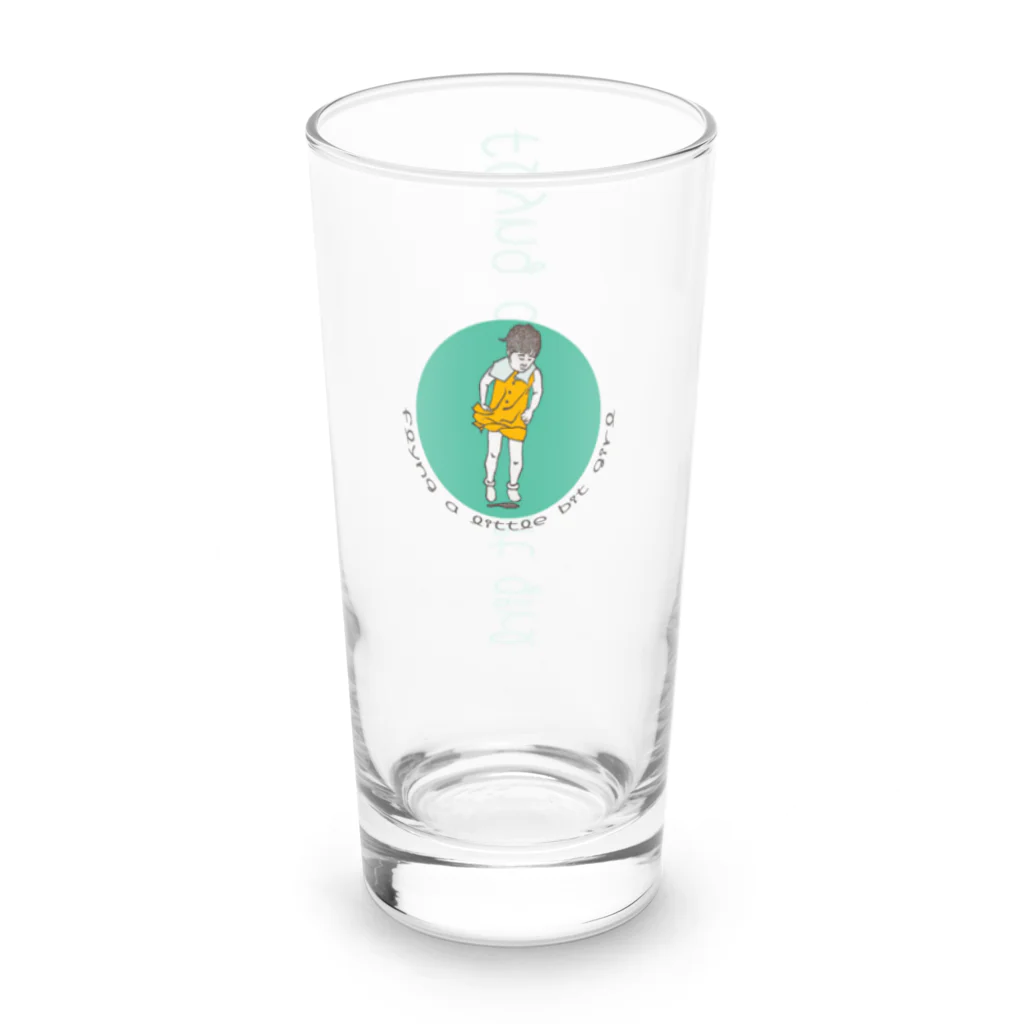 Y-C-PRINT-S-SHOPのチョイ浮き・ガール・ロンググラス Long Sized Water Glass :right