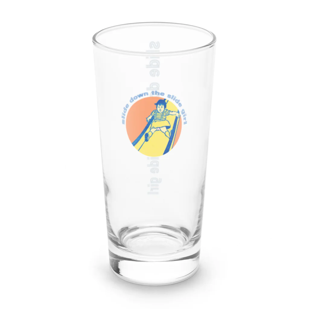 Y-C-PRINT-S-SHOPのすべり台・ガール・ロンググラス Long Sized Water Glass :right